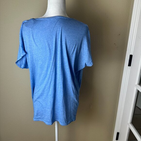 New NWT Golden State Warriors NBA Drape Neck Top T Shirt Size Small - Picture 6 of 9